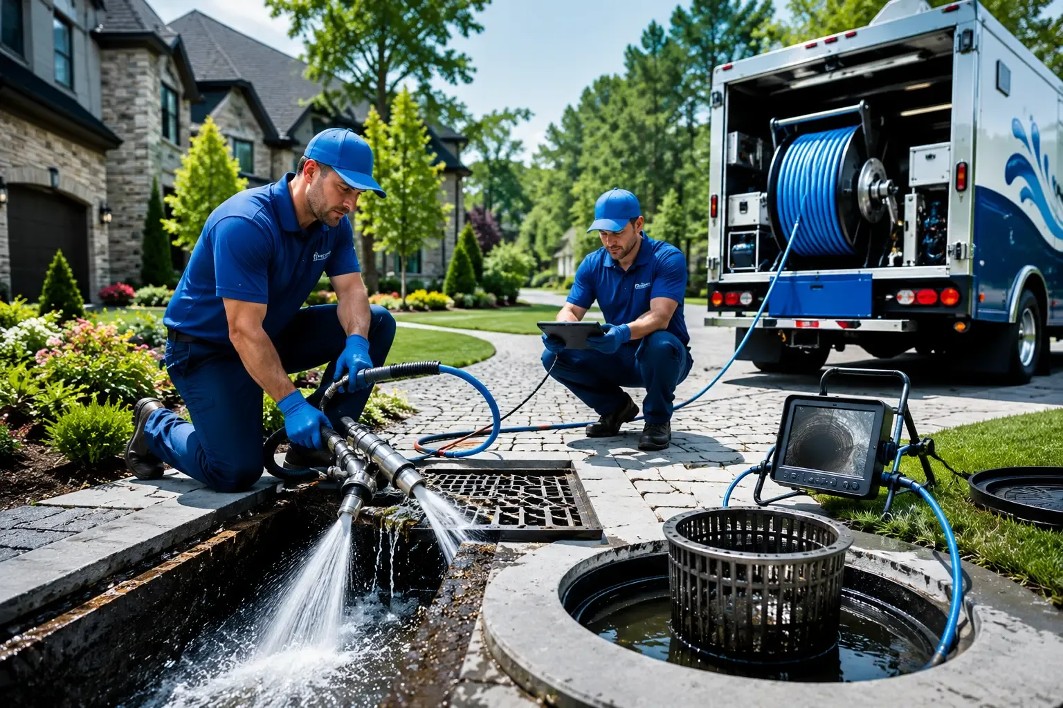 Local outdoor drain cleaning professionals in Falls City, NE
